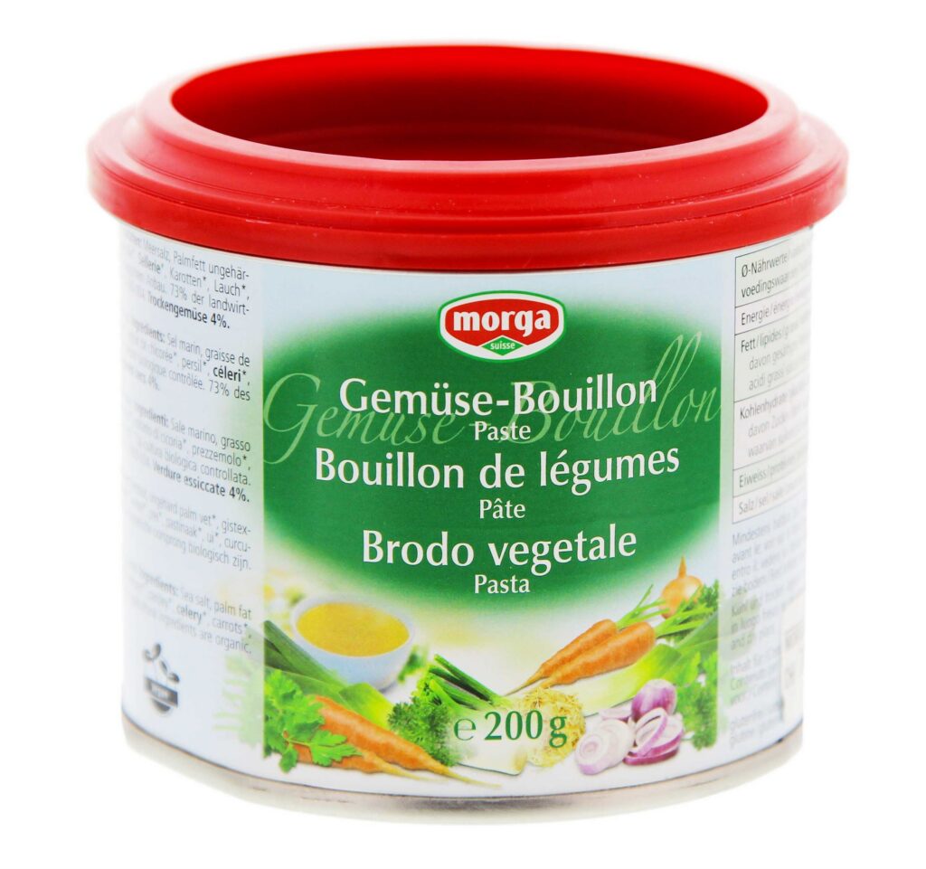 MORGA bouillon de légumes pâte bte 200 g