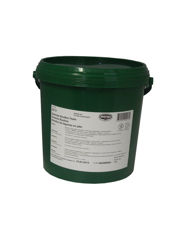 MORGA bouillon de légumes pâte 5 kg