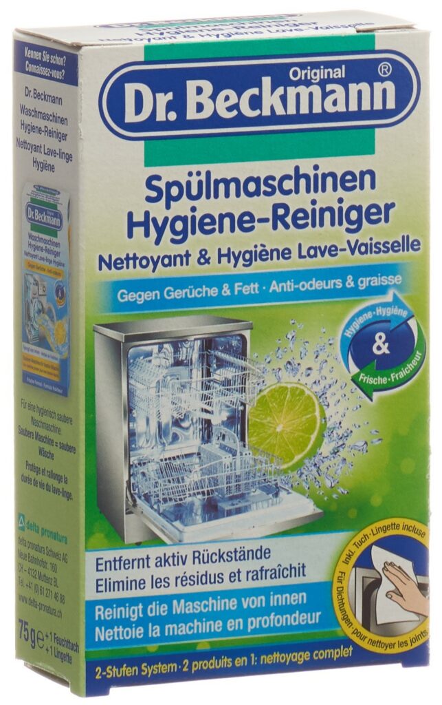 DR BECKMANN nettoyant&hygiène lave-vaissel 75 g