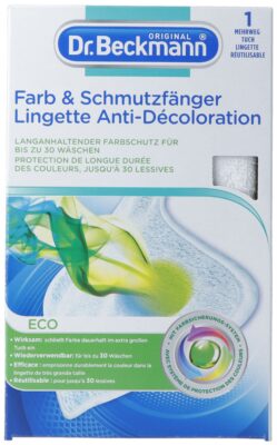 DR BECKMANN lingette anti-décoloration réutilisab