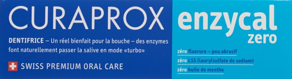 CURAPROX enzycal Zero sans fluorure tb 75 ml