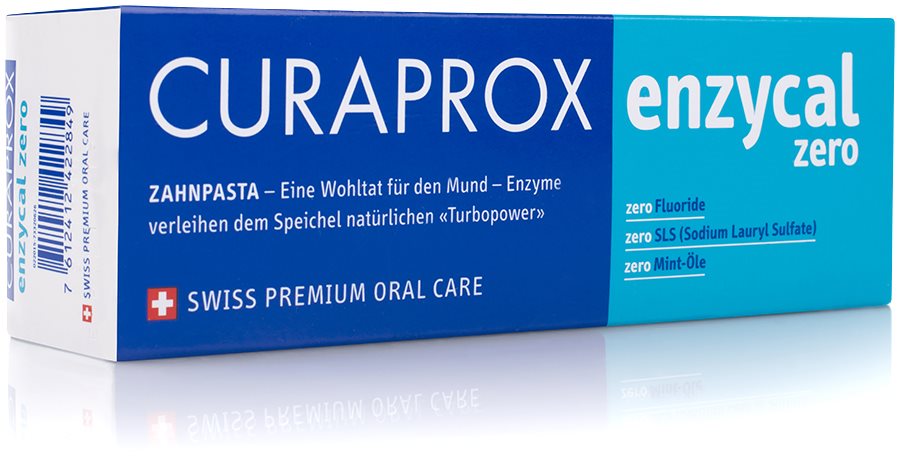 CURAPROX enzycal Zero sans fluorure tb 75 ml
