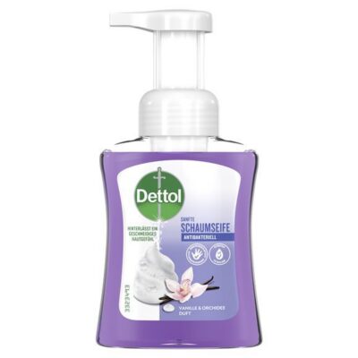DETTOL savon moussant vanille&orchidée 250 ml