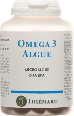 THIEMARD Omega 3 algue DHA EPA caps 500 mg 100 pce