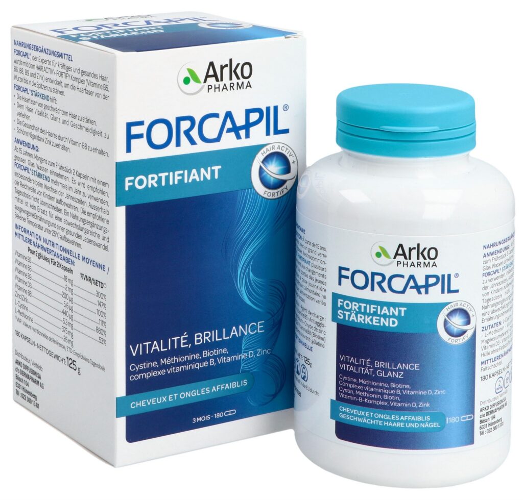 FORCAPIL caps 180 pce