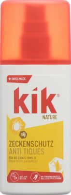 KIK NATURE protection tiques Milk spray 100 ml