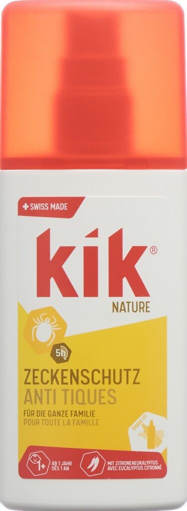 KIK NATURE protection tiques Milk spray 100 ml