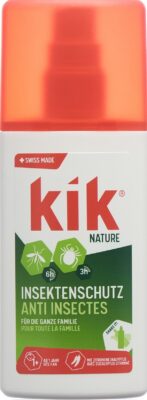 KIK NATURE protection moustiques spray Milk 100 ml