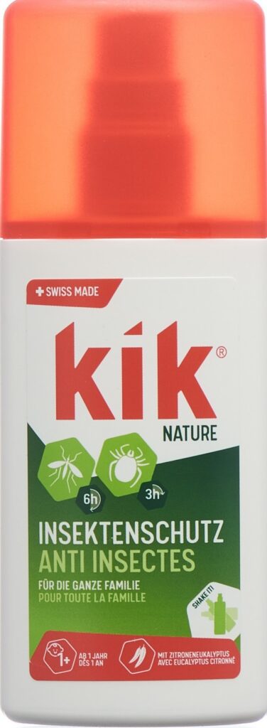 KIK NATURE protection moustiques spray Milk 100 ml