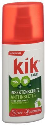 KIK NATURE protection moustiques spray Milk 100 ml