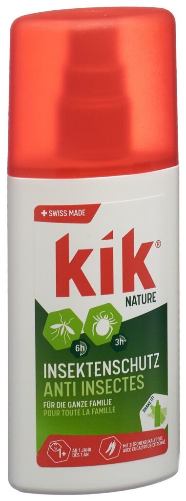 KIK NATURE protection moustiques spray Milk 100 ml