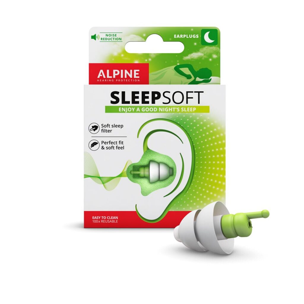 ALPINE bouchons d'oreilles sleepsoft 1 paire