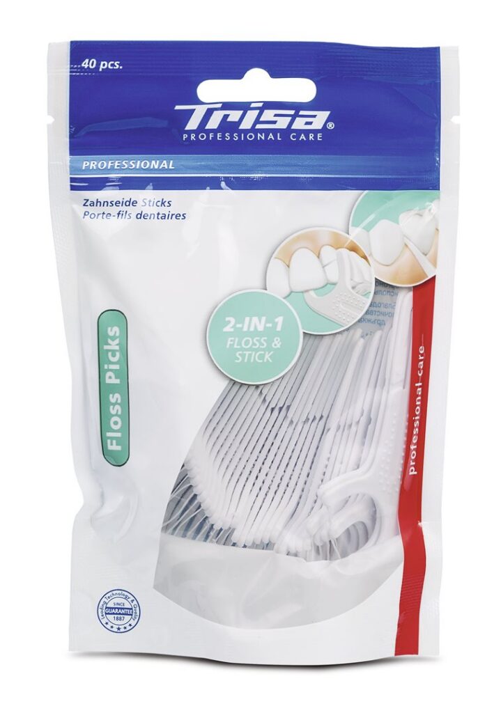 TRISA Floss Picks Professional 40 pce