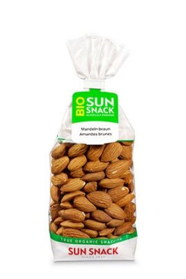 BIO SUN SNACK amandes bio brunes sach 250 g