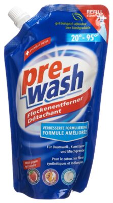 PRE-WASH détachant REFILL sach 450 ml