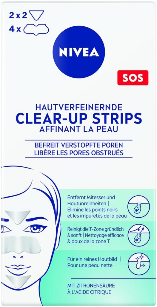 NIVEA strips clear-up 6 pce