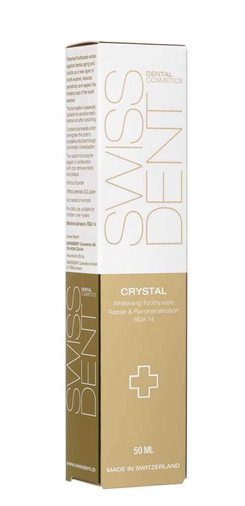 SWISSDENT Crystal pâte dentifrice 50 ml