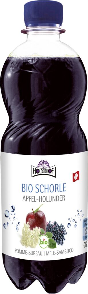 HOLDERHOF schorle aux pommes-sureau bio 5 dl