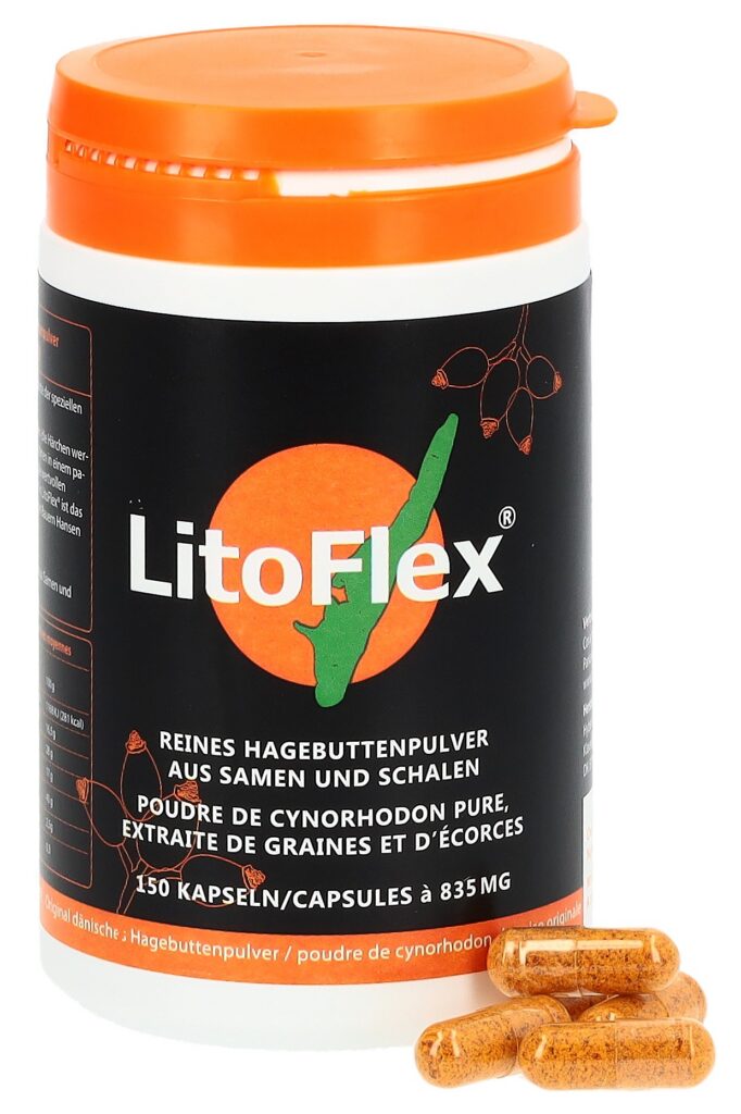LITOFLEX poudre cynorhodon orig dan caps 150 pce