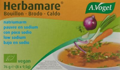 VOGEL Herbamare bouillon cub pau sel bio 8 x 9.5 g