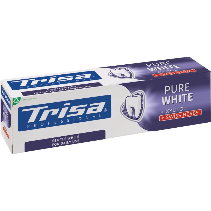 TRISA Pure White Swiss Herbs tb 75 ml