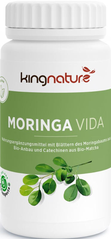 KINGNATURE Moringa Vida caps bio 72 pce