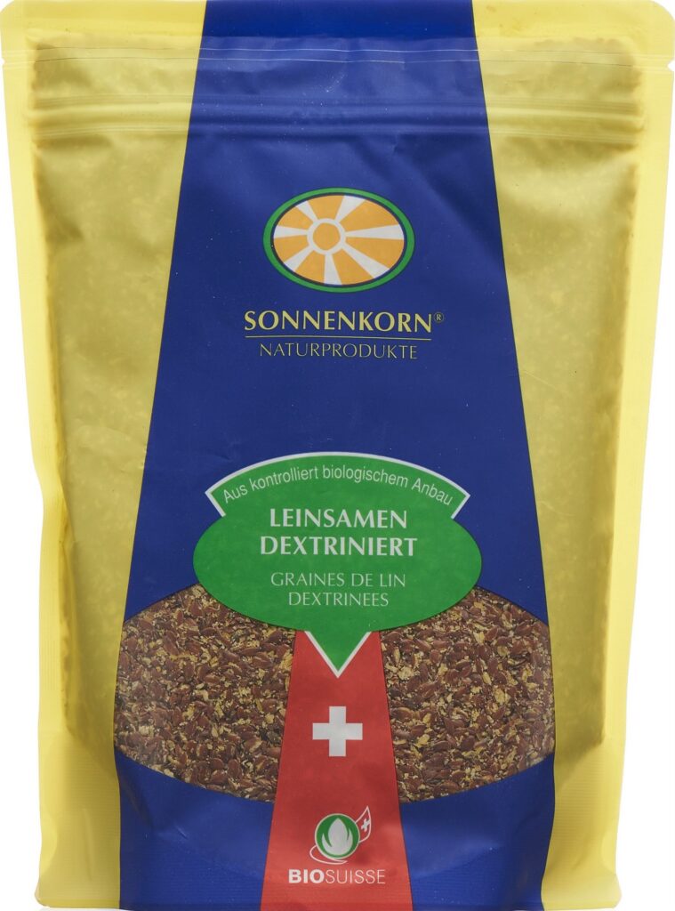 SONNENKORN graines lin dextr bio bourgeon 400 g