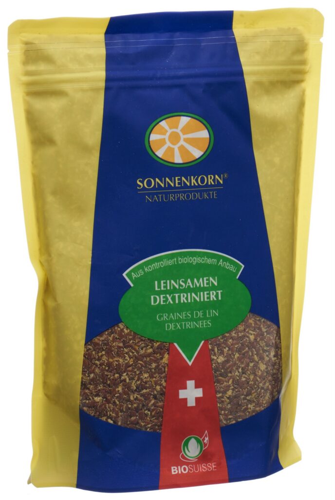 SONNENKORN graines lin dextr bio bourgeon 400 g