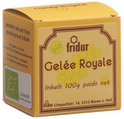 FRIDUR Bio-Gelée-Royale verre 100 g
