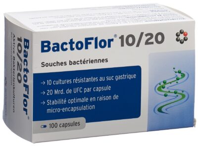 BACTOFLOR 10/20 caps 100 pce
