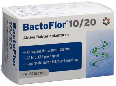 BACTOFLOR 10/20 caps 100 pce