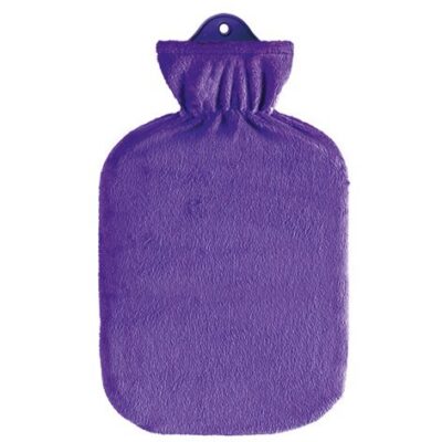 SÄNGER bouillotte 2l housse velours lilas