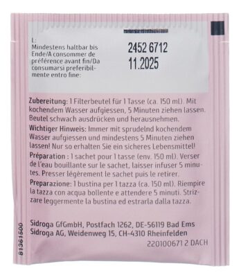 SIDROGA infusion aux fruits av grenade 20 sach 2 g