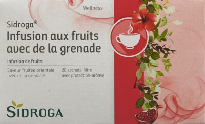 SIDROGA infusion aux fruits av grenade 20 sach 2 g