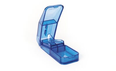 PILOMAT coupe-comprimés bleu