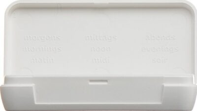 SUPAIR pilulier journalier petit 3comp blanc