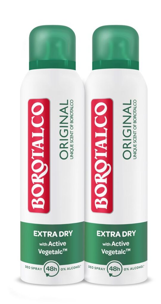 BOROTALCO Deo Original spray 2 x 150 ml