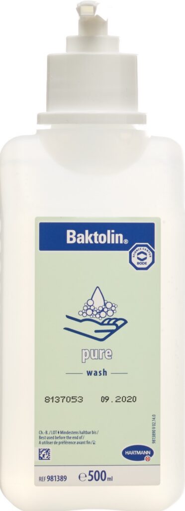 BAKTOLIN pure lotion hygiénique avec pompe 500 ml