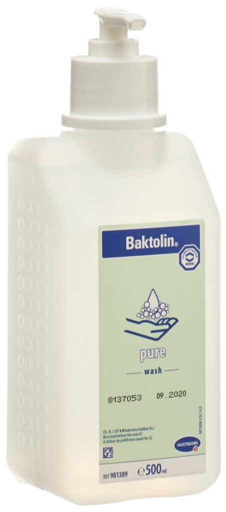 BAKTOLIN pure lotion hygiénique avec pompe 500 ml