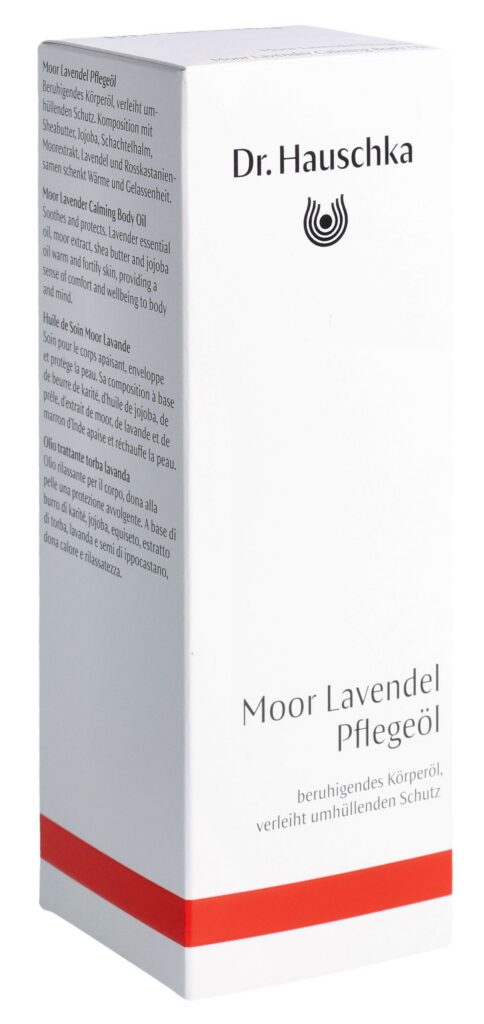 DR. HAUSCHKA Moor lavender calming body oil 75 ml