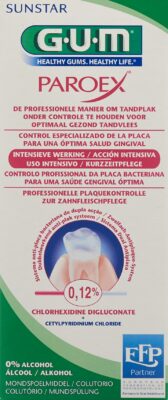 GUM Paroex bain bouche 0.12 % chlorhexidine 300 ml