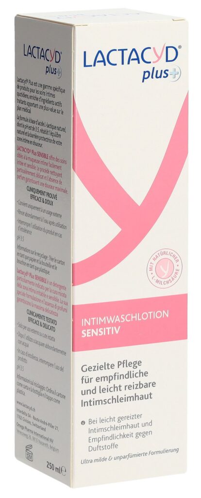 LACTACYD plus+ sensitive 250 ml