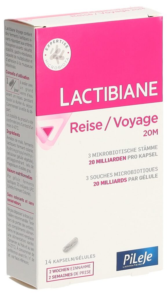 LACTIBIANE Voyage 20M caps 14 pce