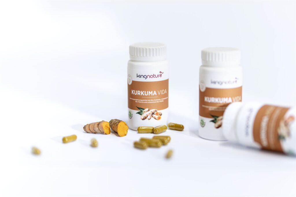 KINGNATURE Kurkuma Vida caps bio 72 pce