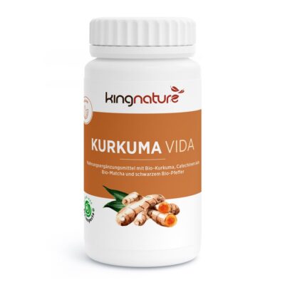 KINGNATURE Kurkuma Vida caps bio 72 pce