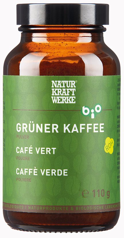 NATURKRAFTWERKE Café vert Poudre bio 110 g