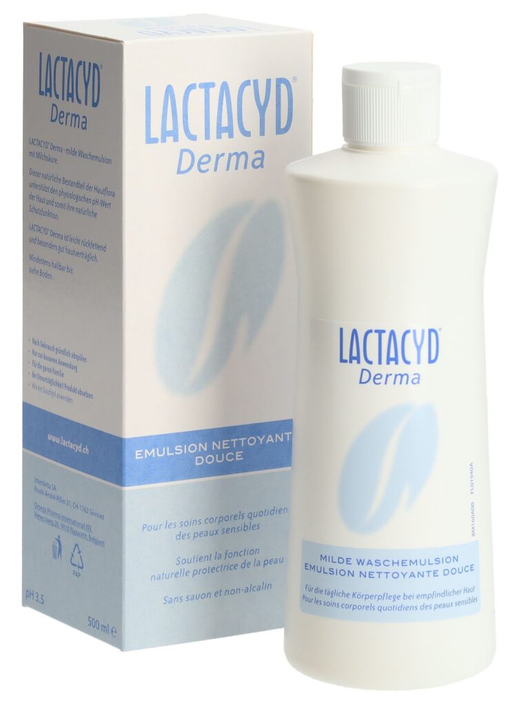 LACTACYD derma émul nettoyante douce 500 ml