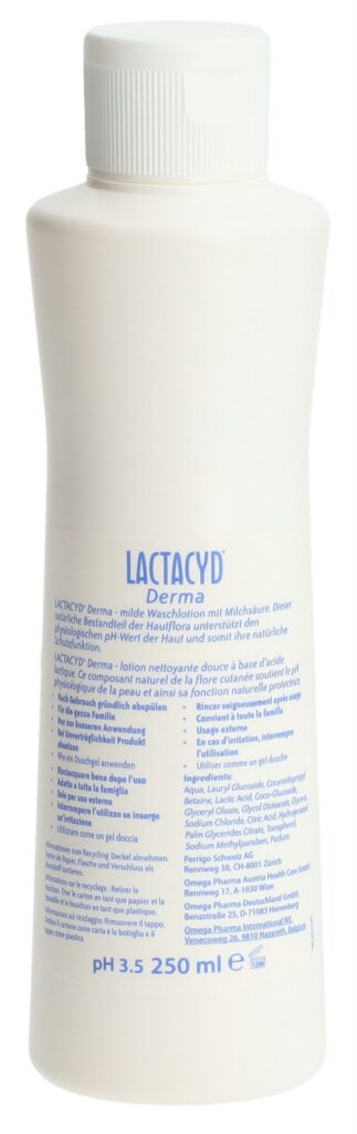 LACTACYD derma émul nettoyante douce 250 ml