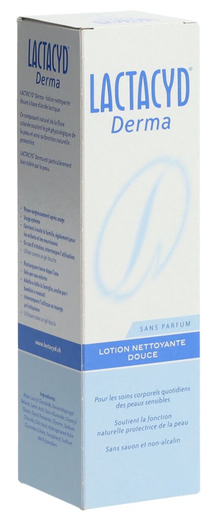 LACTACYD derma émul nettoyante douce s parf 250 ml