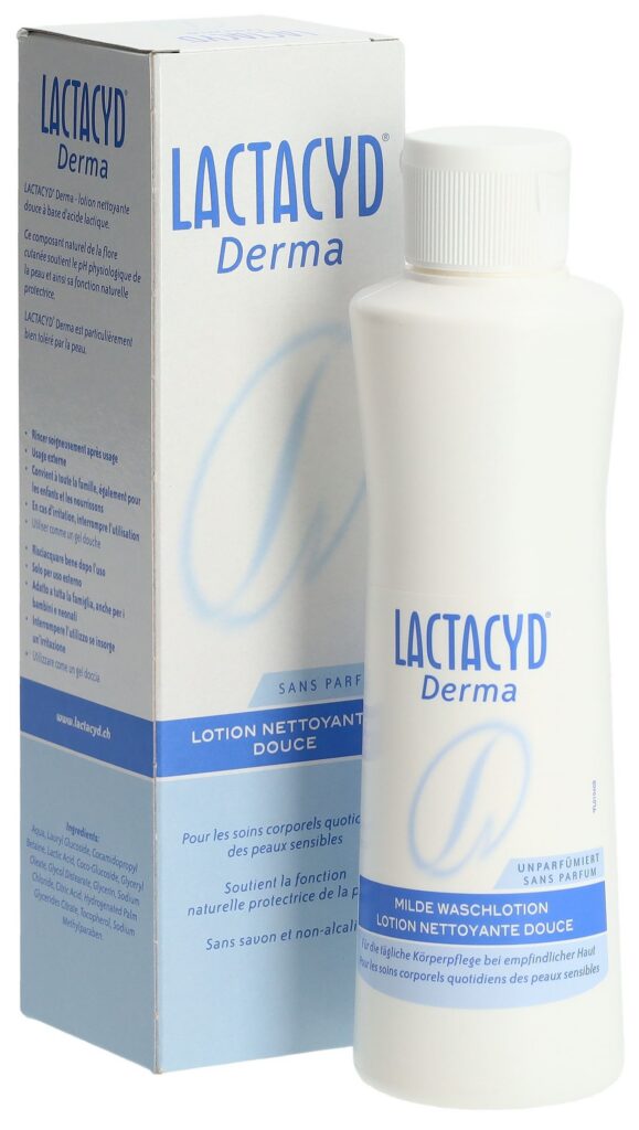 LACTACYD derma émul nettoyante douce s parf 250 ml